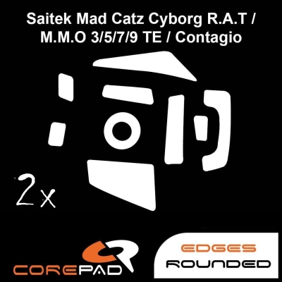 Corepad-Skatez-PRO-51-Mausfuesse-Saitek-Mad-Catz-Cyborg-RAT-MMO-3-5-7-9-TE-Contagio